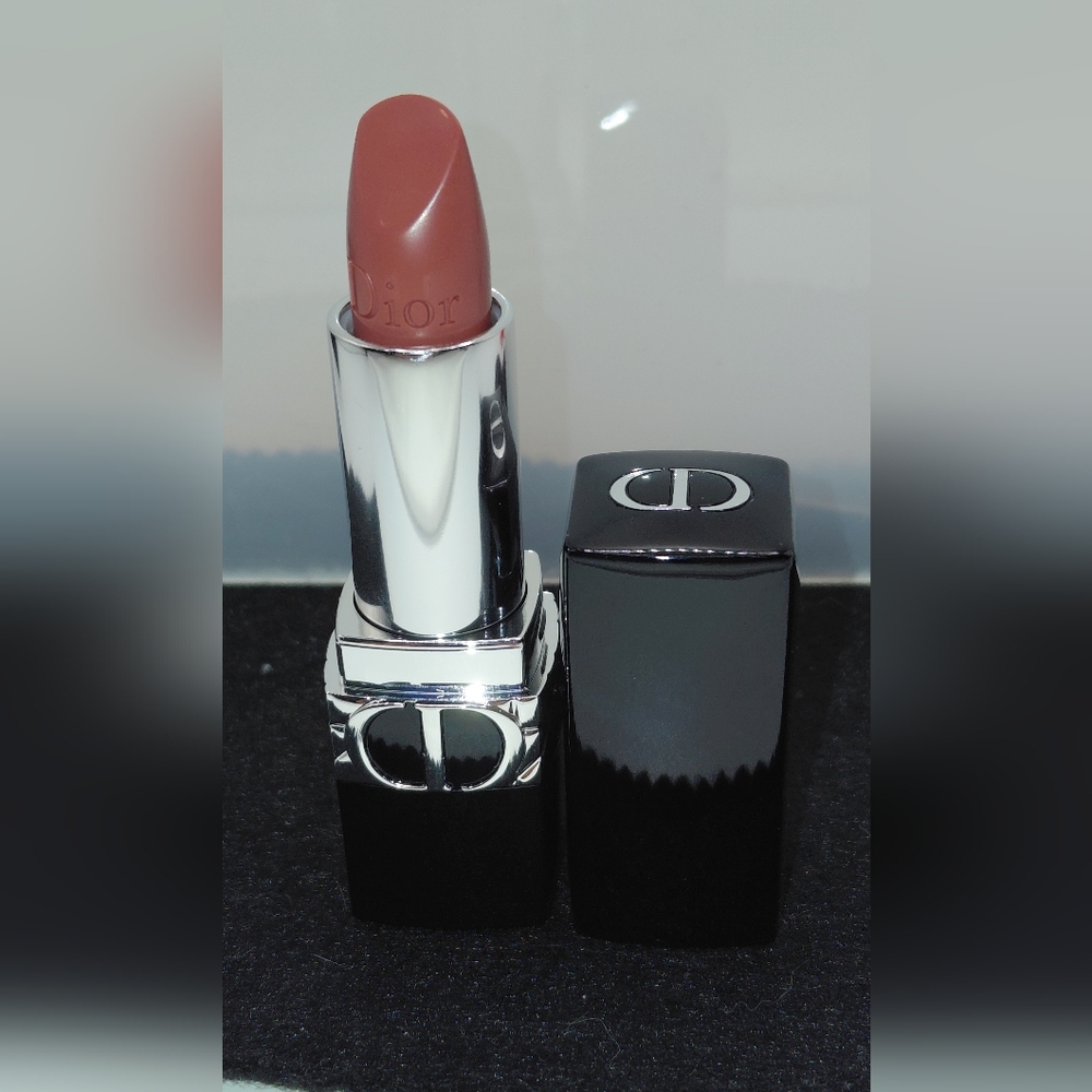 DIOR Rouge Satin Lipstick - 100 Nude Look Satin Balm